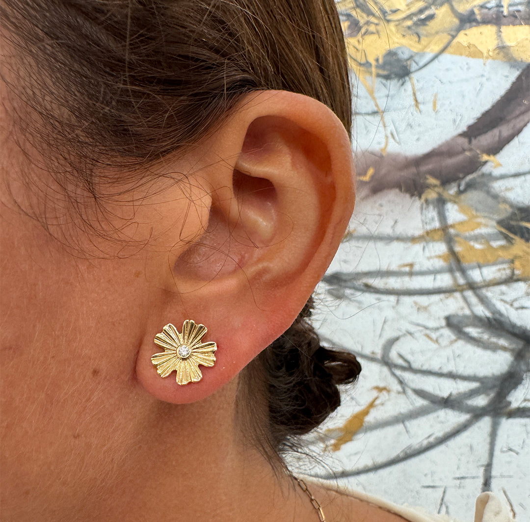 Golden Bloom Earrings