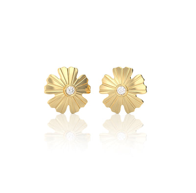 Golden Bloom Earrings