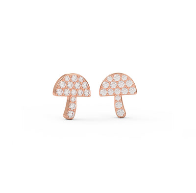 Mini Shroom Earrings