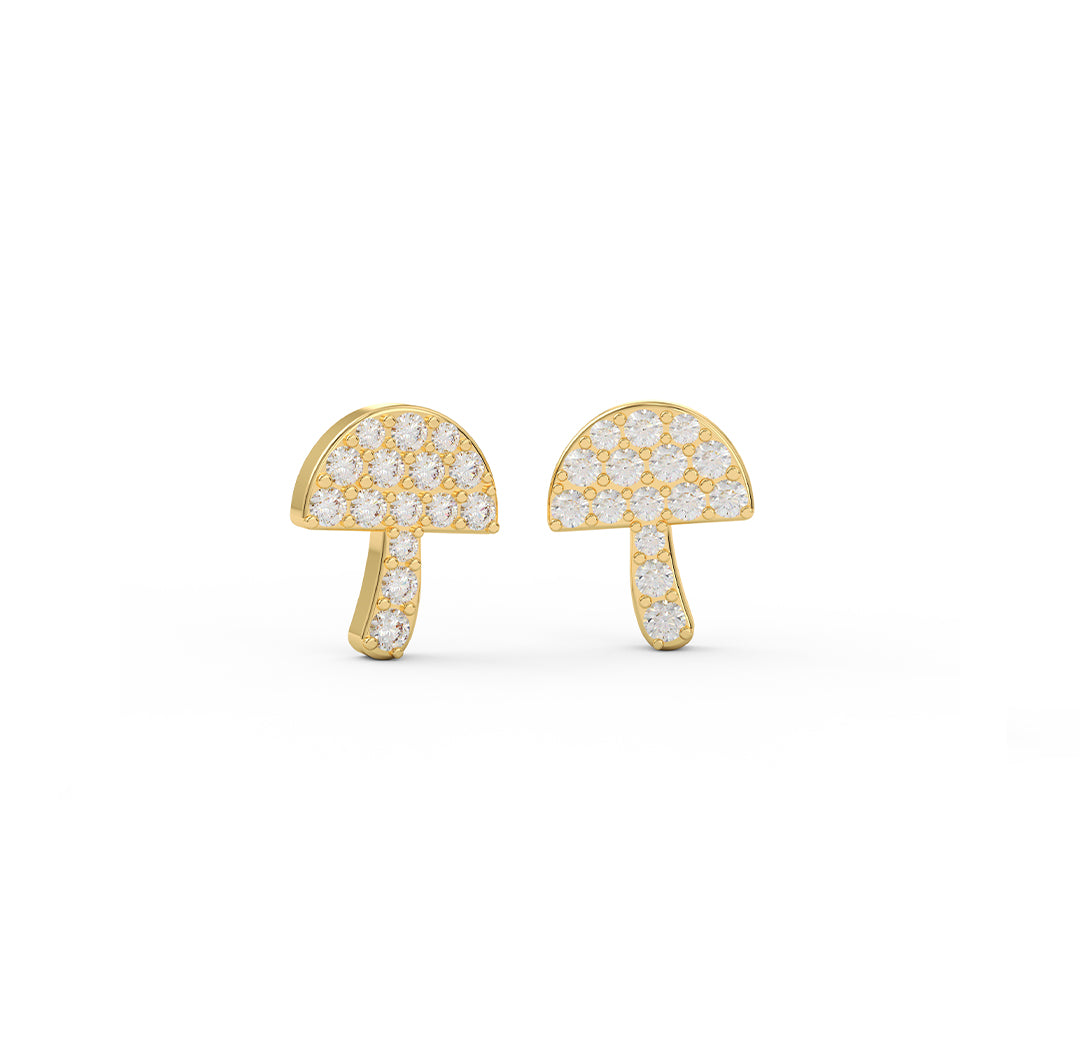 Mini Shroom Earrings