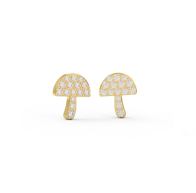 Mini Shroom Earrings