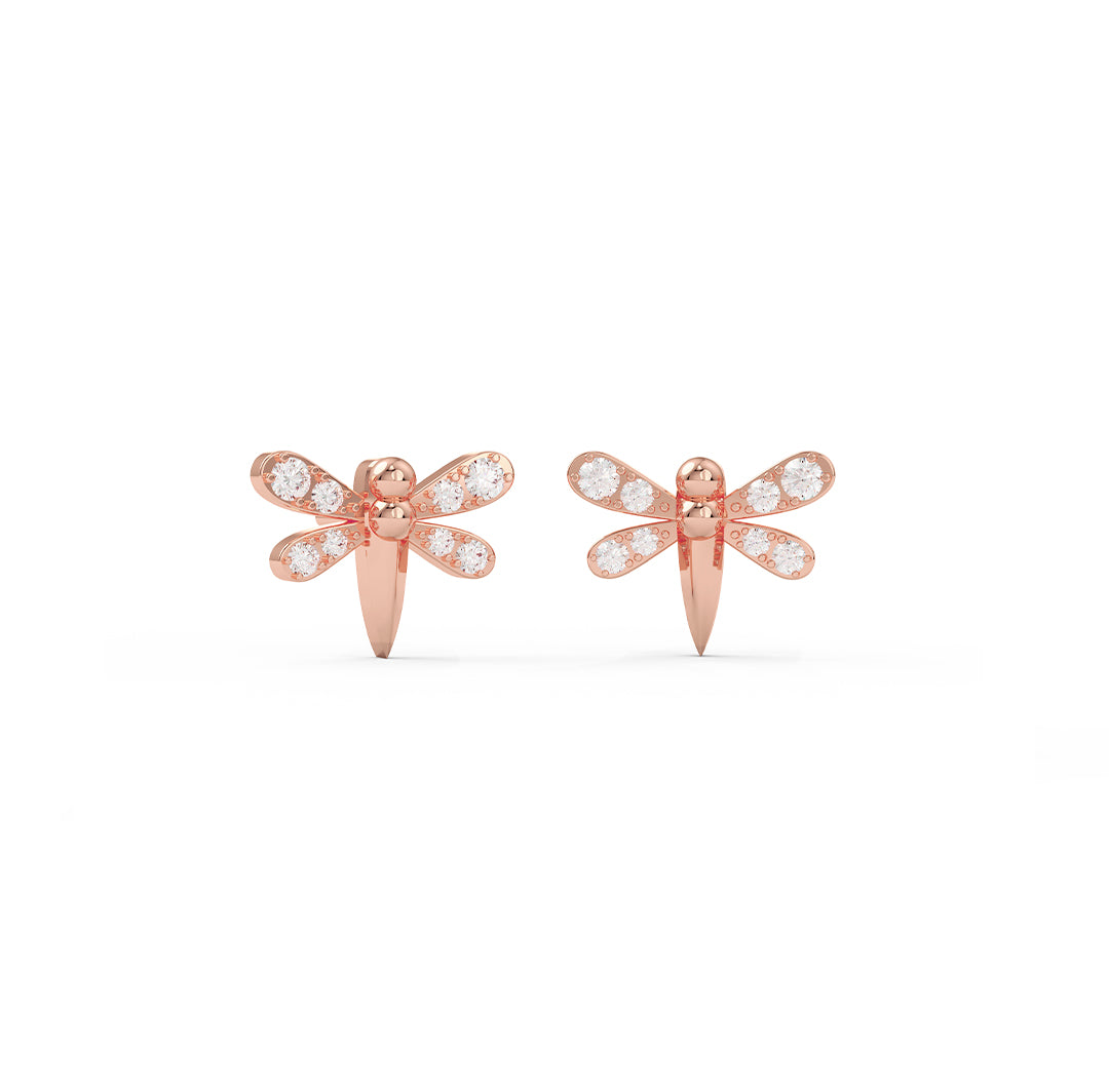 Petite Dragonfly Earrings