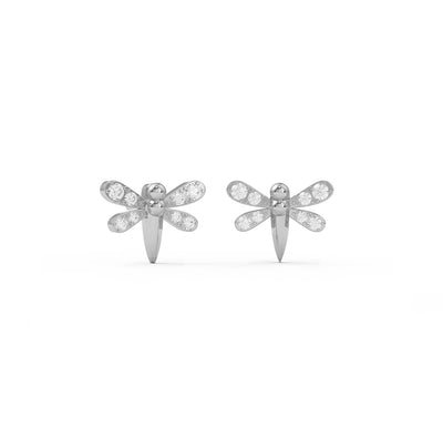 Petite Dragonfly Earrings