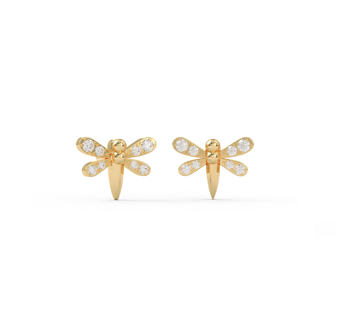 Petite Dragonfly Earrings