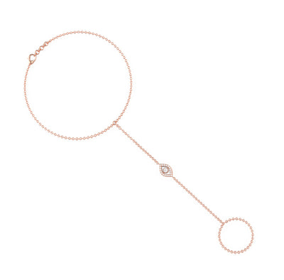 Petite Evil Eye Hand Chain