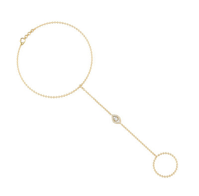 Petite Evil Eye Hand Chain