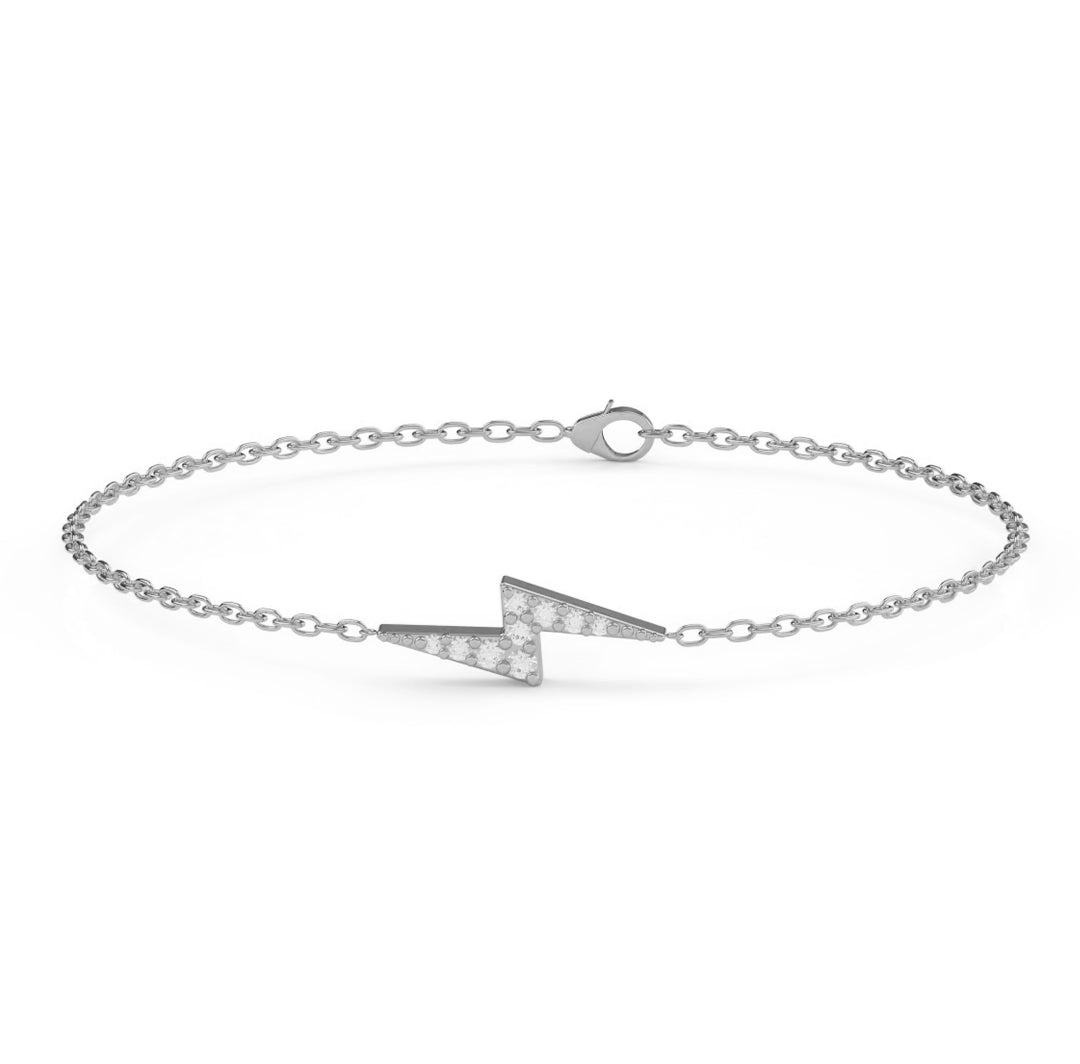 Petite Lightning Bolt Bracelet