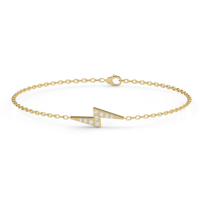 Petite Lightning Bolt Bracelet