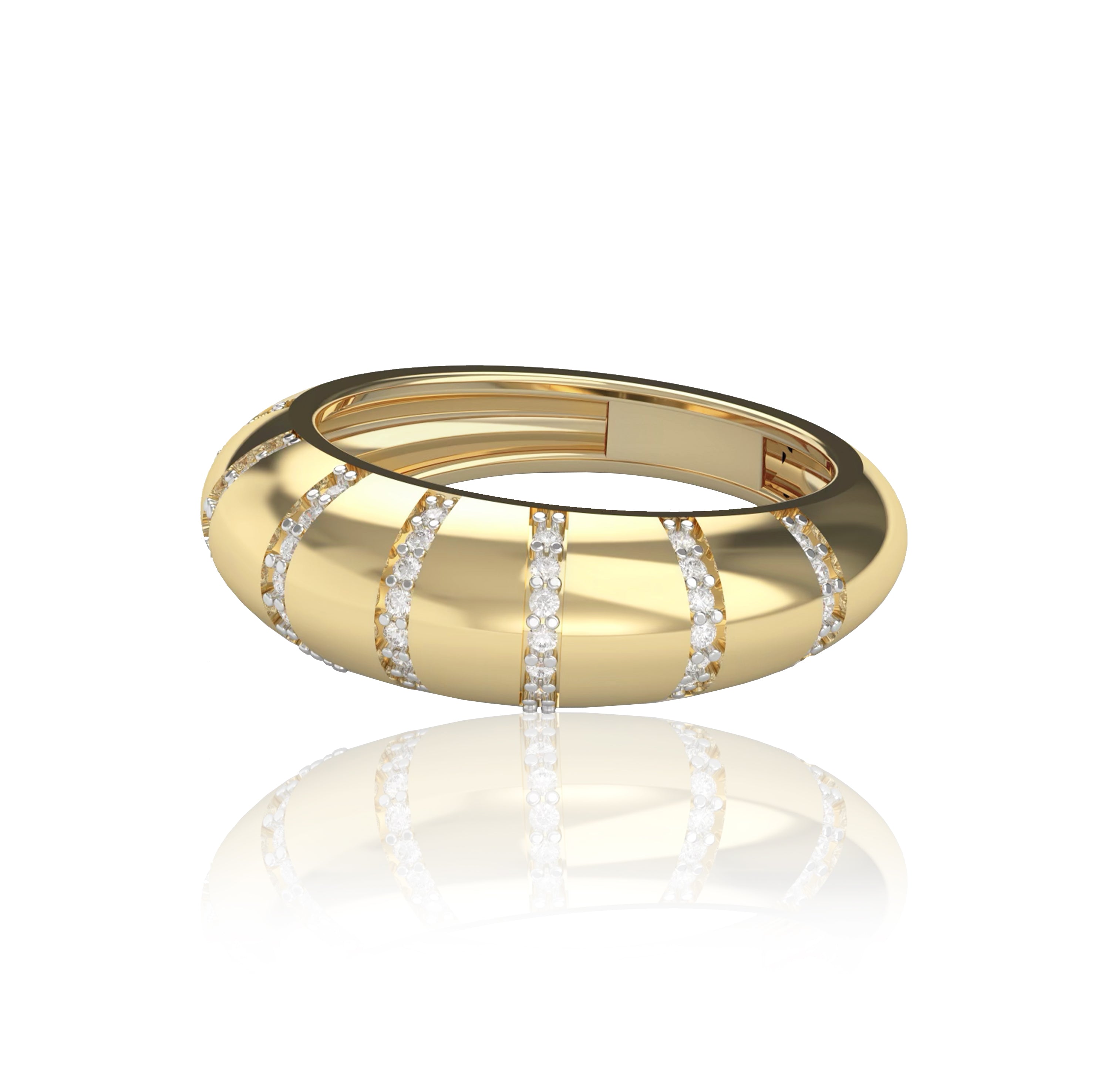 Fancy Diamond Sister Ring – Tesoro Fine Jewelry