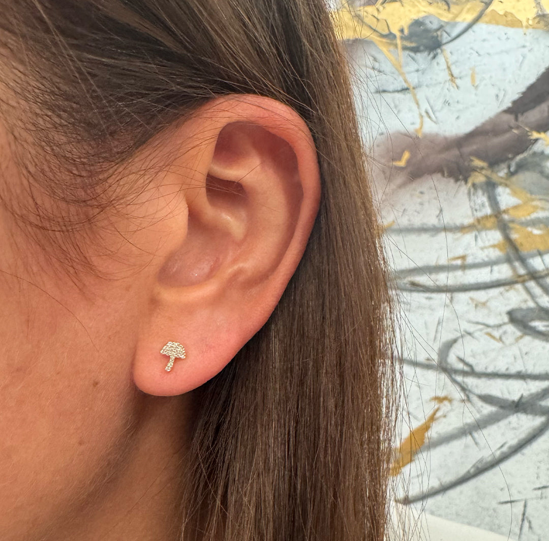 Mini Shroom Earrings