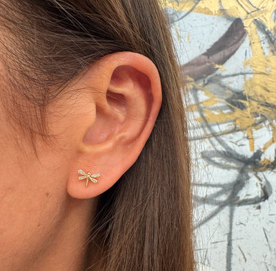 Petite Dragonfly Earrings