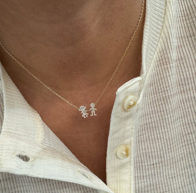 Mini Me Diamond Necklace