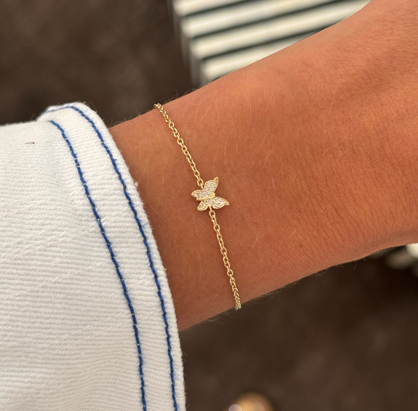 Petite Butterfly Bracelet