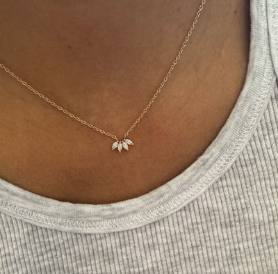 Marquise Diamond Necklace