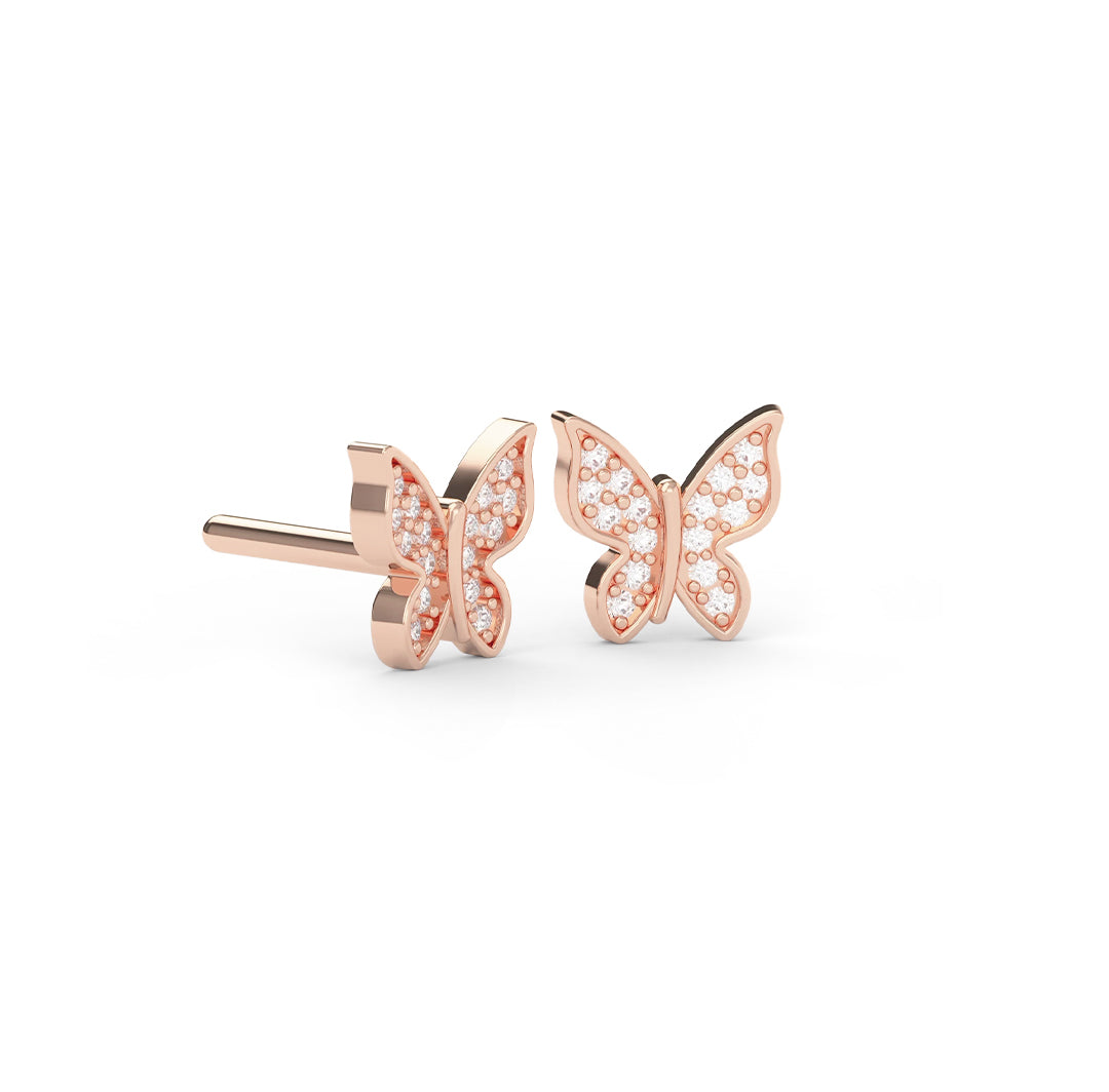 Petite Butterfly Earrings