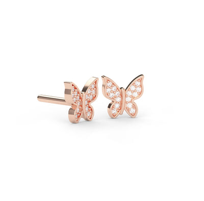 Petite Butterfly Earrings