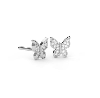 Petite Butterfly Earrings