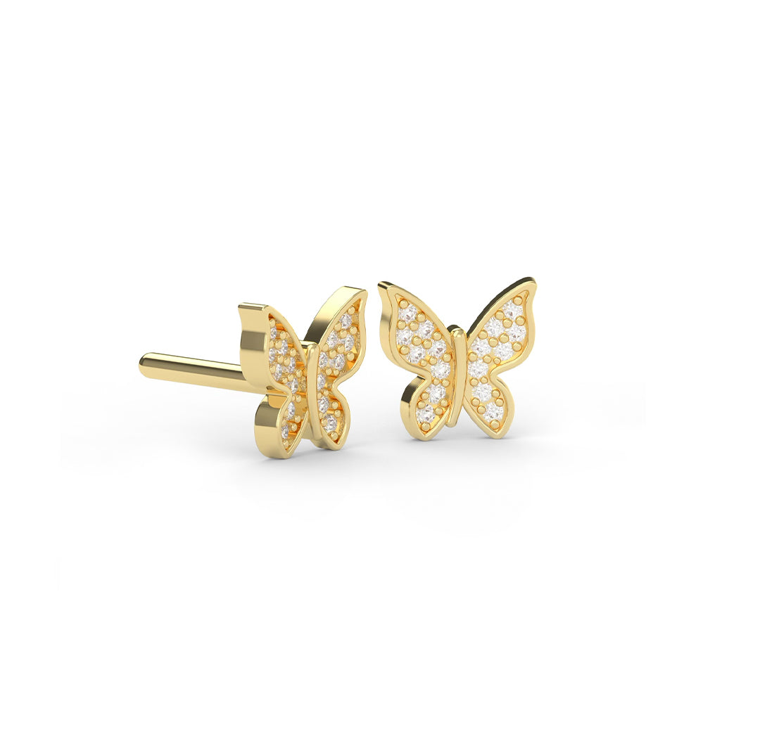 Petite Butterfly Earrings