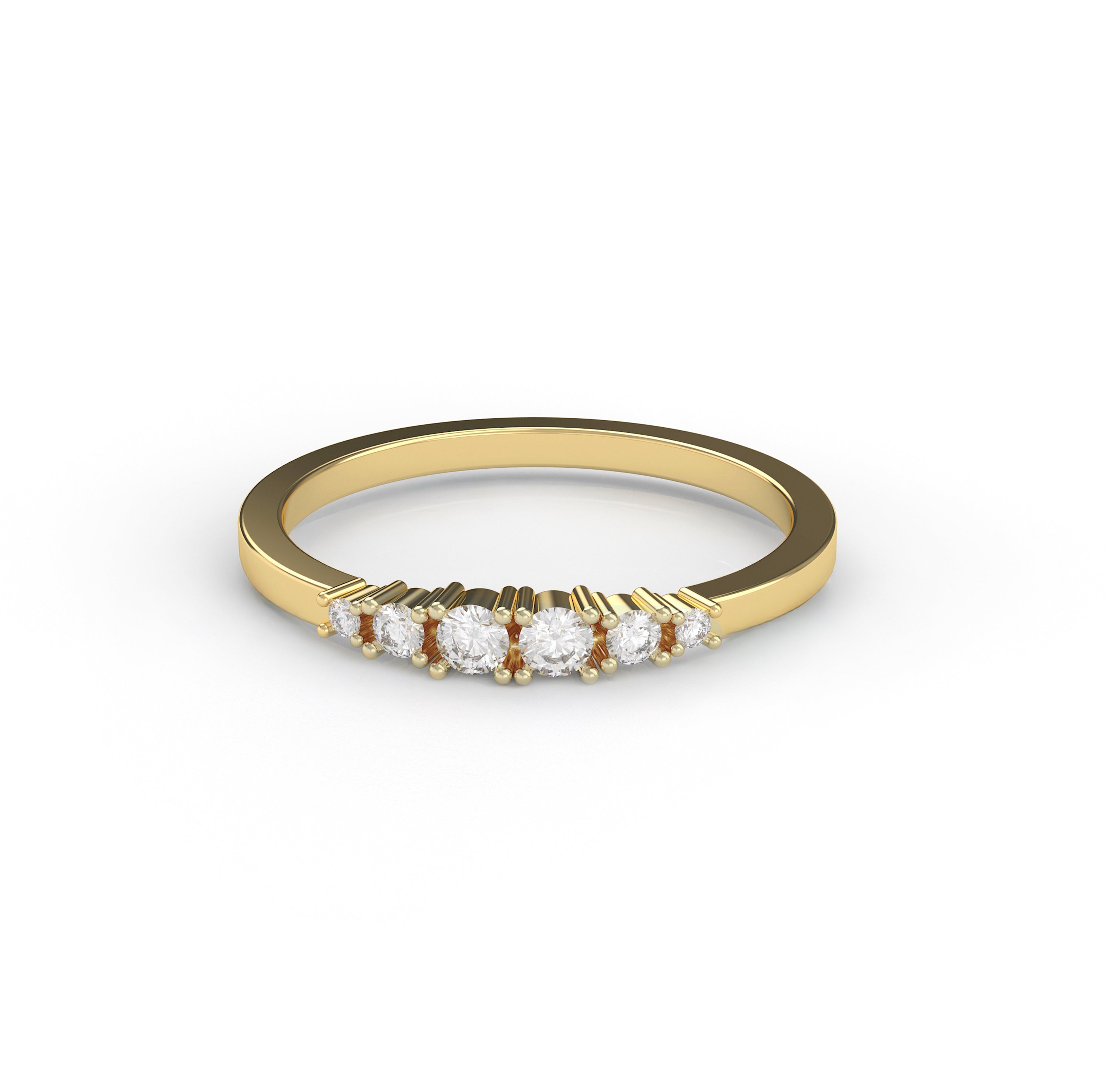 Petite Diamond Ring – Tesoro Fine Jewelry