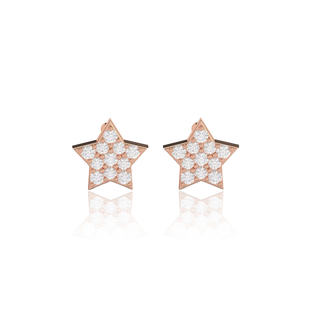 Mini Star Earrings