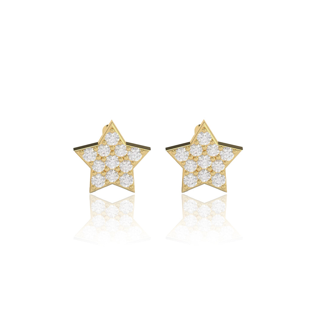 Mini Star Earrings