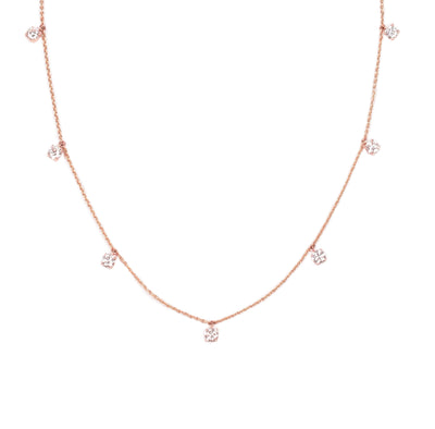 Dangling Diamond Necklace