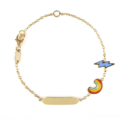 Rainbow & Thunder ID Bracelet