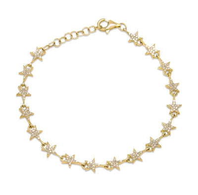 Multi-Star Chain Bracelet